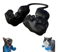 Creative Cat Muscle Arm, 3D Print Cat Collar with Muscle, Cat Neck, Pet Toy, Cosplay for Kittens, Cat Birthday Party Accessories