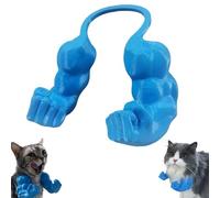 Creative Cat Muscle Arm, 3D Print Cat Collar with Muscle, Cat Neck, Pet Toy, Cosplay for Kittens, Cat Birthday Party Accessories