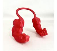 Creative Cat Muscle Arms, 3D Printed Cat's Neck Arm with Muscle, Funny Pet Props Hanging Arm for Kitten Birthday Party Supplies（Pack of 2）