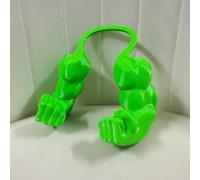 Creative Cat Muscle Arms, 3D Printed Cat's Neck Arm with Muscle, Funny Pet Props Hanging Arm for Kitten Birthday Party Supplies