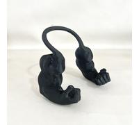 Creative Cat Muscle Arms, 3D Printed Cat's Neck Arm with Muscle, Funny Pet Props Hanging Arm for Kitten Birthday Party Supplies（Pack of 2）