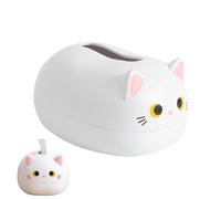 Creative Cat Tissue Box - Cute Pattern Napkin Holder | Desktop Toilet Paper Storage for Bathroom, Kitchen, Living Room, Office, Bedroom, Stylish Home Decor
