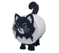 Creative Cat Toilet Paper Holder - Funny Freestanding Storage for Bathroom, Cat Lovers