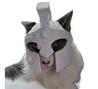 Creative Cats Cosplay Equipment 3D Printing Helmet for Entertaining Role Playing Scenes and Memorables Photographs Funny Pet Headgear