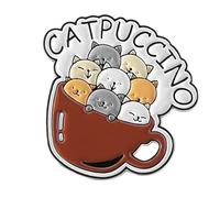 Creative Cats Pattern Letter Drip Oil Pins Allergy Resistant Alloy Pet Brooches Jewelry Teens Adults Funny Cats Shaped Letter Charms