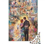 Creative Celebrating_fifty_years Jigsaw Puzzle for Adults 1000 Piece Puzzles for Kids Family Challenging Games Toys 1000pcs (75x50cm)