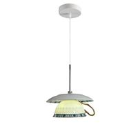 Creative Ceramic Coffee Cup Pendant Light Kitchen Island Mid Century Hanging Ceiling Lighting Fixture, Includes A 5W G4 Bulb, for Dining Room Bedroom Kitchen Island Farmhouse Cafe