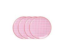 Creative Ceramic Dinner Plate Set, Strawberry Pattern Western Dinner Plate, Durable And Easy To Clean Tableware, Simple And Cute Fruit Plate, Ceramic Home Plate For Kitchen (I)