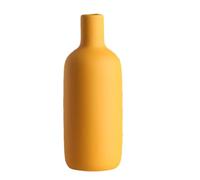 Creative Ceramic Flower Vase for Floral Arranging Orange Decor