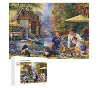Creative Challenge - Autumn Picnic by The Mill, 300 PCS, Challenging Puzzle for Adults, New Year Gift, for Screen-Free Relaxation at Home