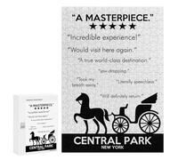 Creative Challenge - CENTRAL PARK MASTERPIECE, 300 PCS, Challenging Puzzle for Adults, New Year Decoration - for A Rewarding Weekend Challenge