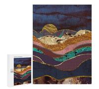 Creative Challenge - Color Fields, 500 PCS, Wooden Art Puzzle, Family Puzzle Night, for Screen-Free Relaxation at Home