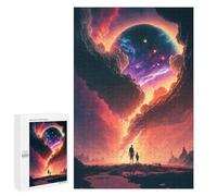 Creative Challenge - Cosmic Journey Celestial View, 1000 PCS, Challenging Puzzle for Adults, Holiday-Season Gift, for Relaxing Solo Or Group Play