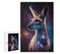 Creative Challenge - Cosmic Kangaroo Portrait-16, 1000 PCS, Challenging Puzzle for Adults, Birthday Gift - to Assemble, Frame And Display