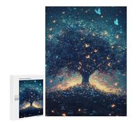 Creative Challenge - Enchanted Butterfly Grove, 500 PCS, Adult Picture Puzzle, Seasonal Gift, for Mindful Indoor Entertainment