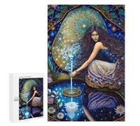 Creative Challenge - Enchanted Waterfall Serenity, 1000 PCS, Displayable Picture Puzzle, Winter Activity Gift, for Screen-Free Relaxation at Home