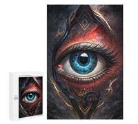 Creative Challenge - Eye of The Beholder Mystic Vision, 1000 PCS, Displayable Picture Puzzle, Housewarming Gift, for Relaxing Solo Or Group Play