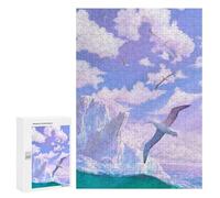Creative Challenge - Freedom, 300 PCS, Displayable Picture Puzzle, New Year Party Activity - for A Rewarding Weekend Challenge