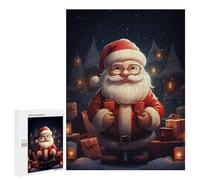 Creative Challenge - Gift Spectacle of Santa, 500 PCS, Challenging Puzzle for Adults, New Year Decoration - for A Rewarding Weekend Challenge