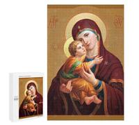 Creative Challenge - Holy Mother Of God, 1000 PCS, Decorative Jigsaw for Grown-Ups, Festive Gift for Adults, for Relaxing Solo Or Group Play