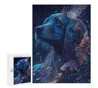 Creative Challenge - Irish Setter Dog, 500 PCS, Decorative Jigsaw for Grown-Ups, Festive Gift for Adults, for Relaxing Solo Or Group Play