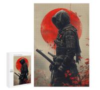 Creative Challenge - Japan Ninja Shinobi, 1000 PCS, Wooden Art Puzzle, Screen-Free Activity, for Screen-Free Relaxation at Home