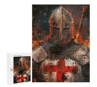 Creative Challenge - Knights of The Holy Order, 500 PCS, Challenging Puzzle for Adults, New Year Decoration - for A Rewarding Weekend Challenge