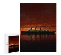 Creative Challenge - Last Day of The Ship, 500 PCS, Decorative Jigsaw for Grown-Ups, Year-End Present - to Assemble, Frame And Display