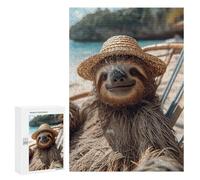 Creative Challenge - Lazy at The Beach, 300 PCS, Decorative Wooden Puzzle, Gift for Puzzle Lovers - for A Rewarding Weekend Challenge