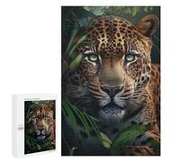 Creative Challenge - Leopard Generative AI, 1000 PCS, Adult Tabletop Puzzle, New Year Gift - to Assemble, Frame And Display
