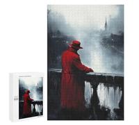 Creative Challenge - Lost in The Distance, 1000 PCS, Adult Wooden Jigsaw, Year-End Present - for Quiet Evenings And Focused Play