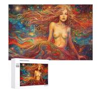 Creative Challenge - Magic Carpet Ride, 1000 PCS, Wooden Art Puzzle, Thoughtful Present - for Detail-Focused Puzzlers
