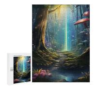 Creative Challenge - Mystical Enchanted Forest, 500 PCS, Jigsaw Puzzle for Adults, New Year Puzzle Gift - for A Rewarding Weekend Challenge