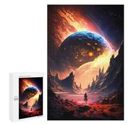 Creative Challenge - Mystical Planet Journey, 1000 PCS, Challenging Puzzle for Adults, New Year Decoration - for A Rewarding Weekend Challenge