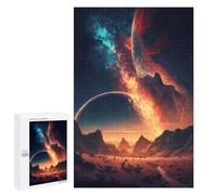Creative Challenge - Planetary Convergence in Space -1, 1000 PCS, Adult Tabletop Puzzle, Seasonal Gift, for Relaxing Solo Or Group Play