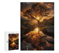 Creative Challenge - Reflection, 300 PCS, Challenging Puzzle for Adults, Holiday-Season Gift, for Relaxing Solo Or Group Play