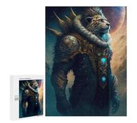 Creative Challenge - Regal Beast in Cosmic Armor, 500 PCS, Challenging Puzzle for Adults, New Year Puzzle Gift - for A Rewarding Weekend Challenge