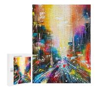 Creative Challenge - Road to Light, 500 PCS, Displayable Picture Puzzle, Family Puzzle Night - to Assemble, Frame And Display