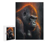 Creative Challenge - Thunder Gorilla, 500 PCS, Adult Tabletop Puzzle, Seasonal Gift, for Relaxing Solo Or Group Play