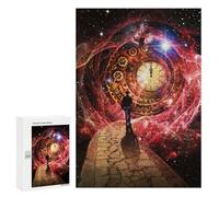 Creative Challenge - Time Portal Journey, 300 PCS, Challenging Puzzle for Adults, Seasonal Gift - for Detail-Focused Puzzlers