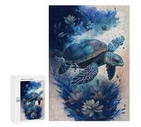 Creative Challenge - Turtle Fantastical, 300 PCS, Wooden Art Puzzle, Gift for Winter Evenings - for Quiet Evenings And Focused Play