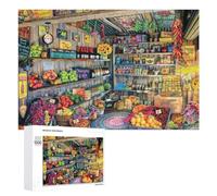 Creative Challenge - Vintage General Store Jigsaw Puzzle, 1000 PCS, Adult Tabletop Puzzle, New Year Puzzle Gift; for Shared Table Time