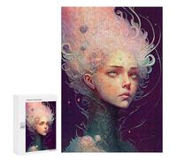 Creative Challenge - Whimsical Fantasy Portrait -2, 300 PCS, Jigsaw Puzzle for Adults, Festive Gift for Adults - for Detail-Focused Puzzlers