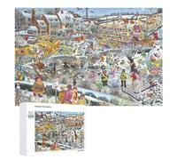 Creative Challenge - Winter Wonderland Scene, 1000 PCS, Challenging Puzzle for Adults, Gift for Winter Evenings - to Assemble, Frame And Display
