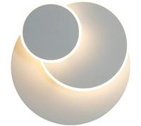 Creative Circular Led Wall Light Solar Eclipse 3 In 1 Indoor Wall Sconce Adjustable Shape 15W Warm Light
