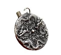 Creative Classical Chinese Style Round Double Dragons Playing Lucky Gift