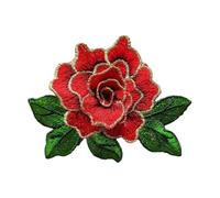 Creative Cloth Flower Embellishment Embroidery Sticker for Clothes Pattern Rose Flower for Clothes Sewing Accessories Permanent Clothing Deck
