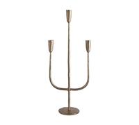 Creative Co-op Candle Holder, Iron, Brass