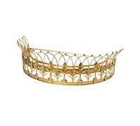 Creative Co-op Canopy Crown, Gold