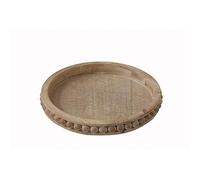 Creative Co-Op Decorative Wood Tray, Single, Natural